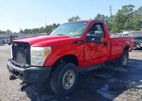 2011 Ford F-250 Xl from USA, damaged, VIN 1FTBF2B6XBEA82023